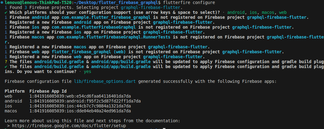 flutterfire_configure